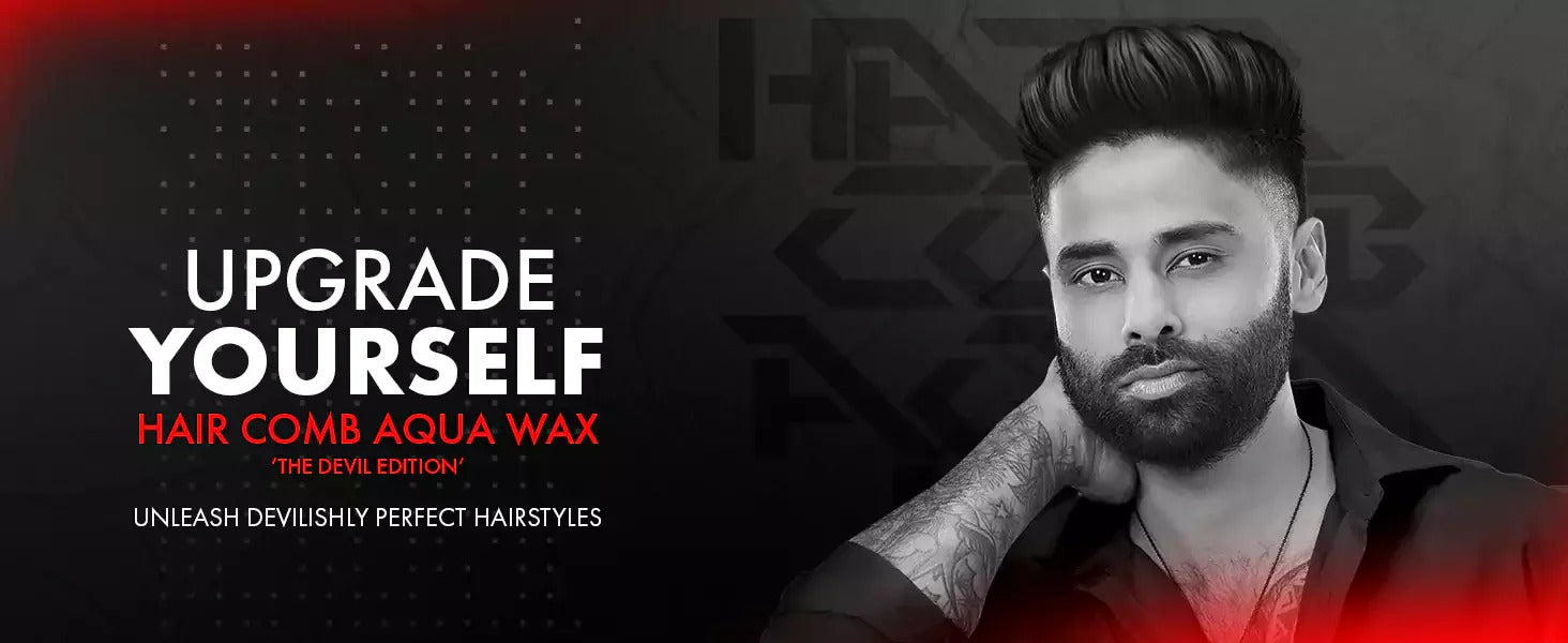 Men Hair Styling Aqua Hair Wax