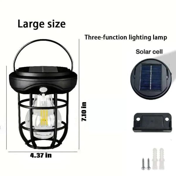 Waterproof Led Solar Camping  Lamp